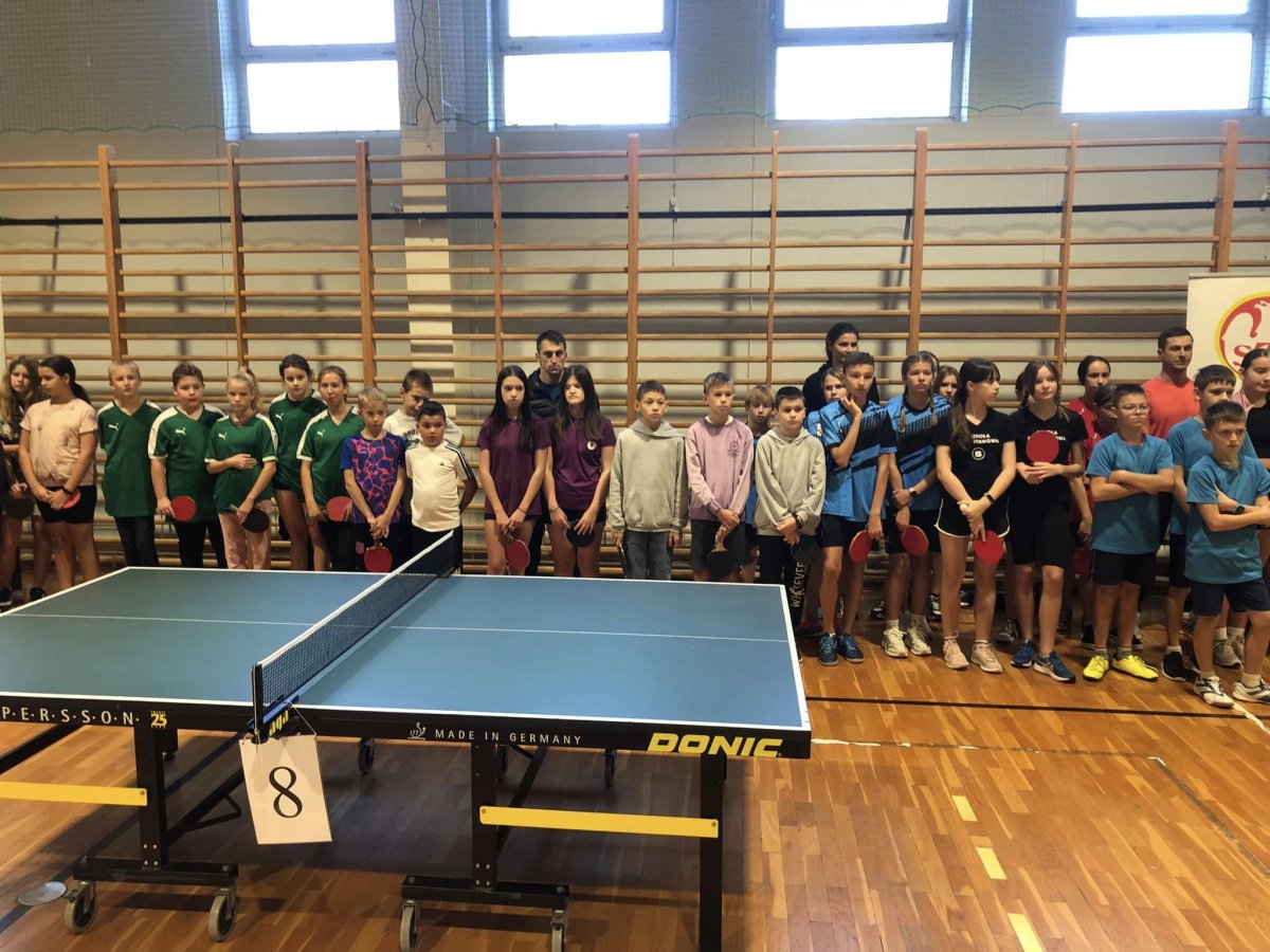 Finał turnieju tenisa stołowego dla uczniów klas 4-6 - 17 października 2024r Finał turnieju tenisa stołowego dla uczniów klas 4-6 - 17 października 2024r